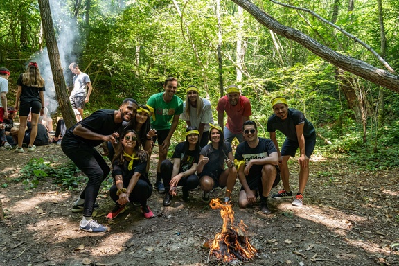 Team Building Survie à Fontainebleau