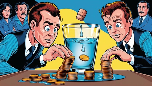 Jeu de la pièce qui coule